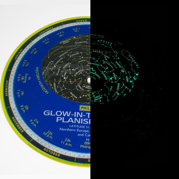 Philip's Glow-in-the-dark Planisphere (Classic 11.5")